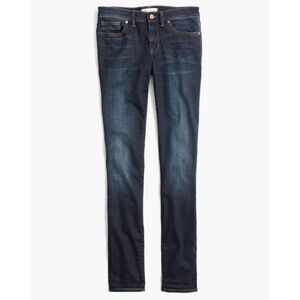 Madewell 9” Mid Rise Skinny Jeans Danny Wash Ankle length Style E0259 Sz 26 NWOT